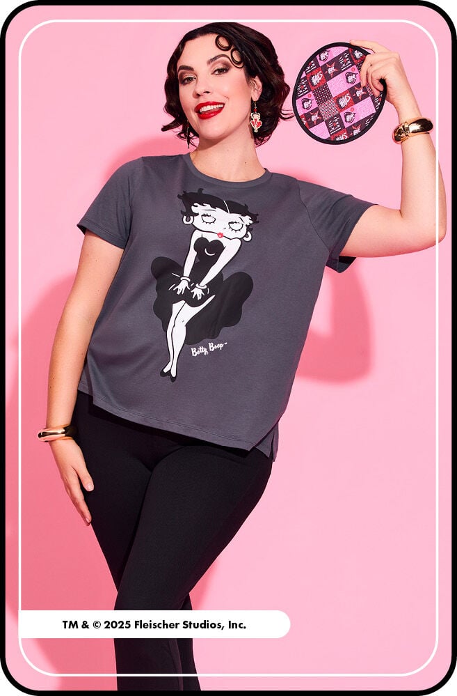 Betty Boop Twist Fan